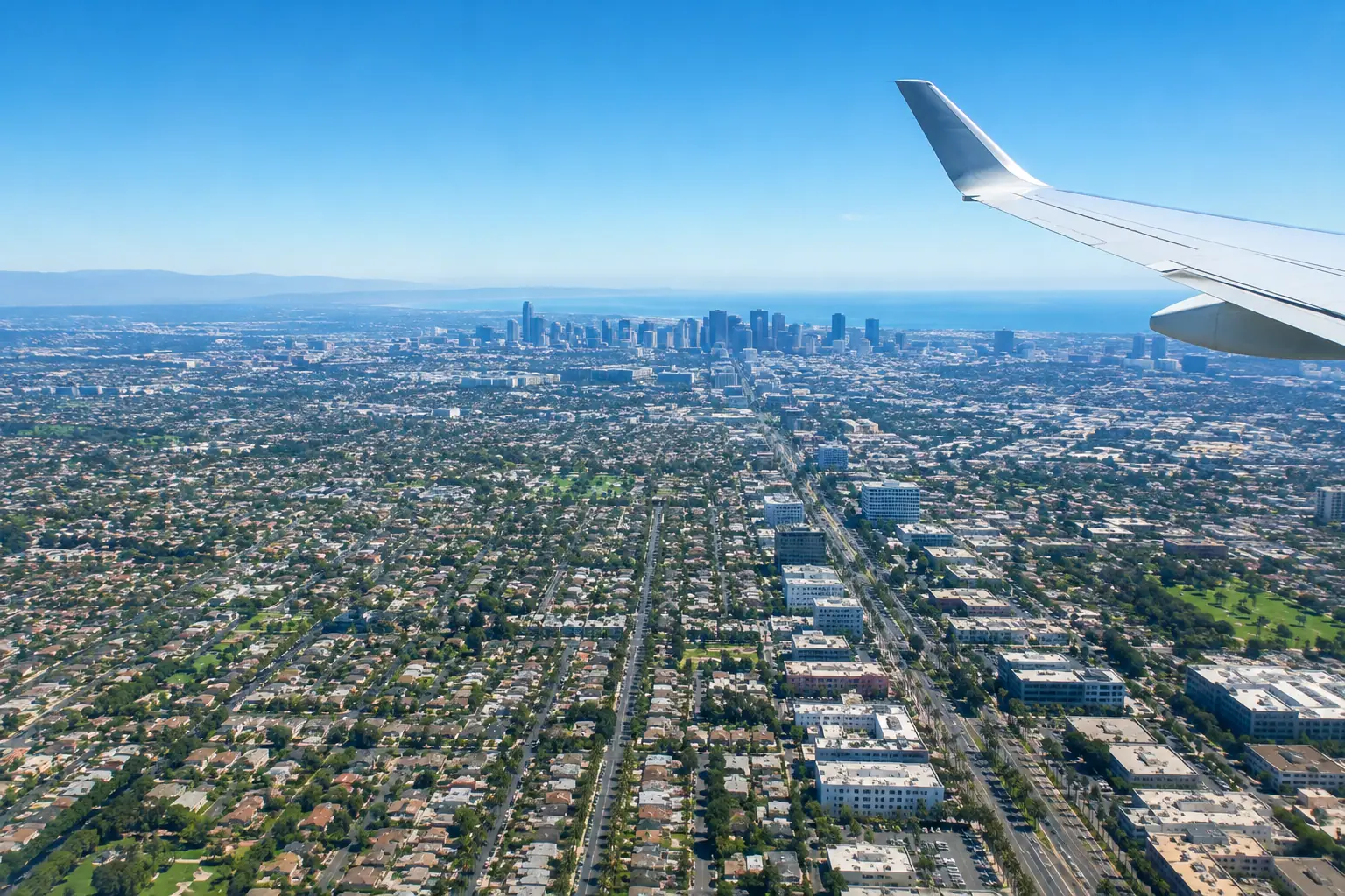 Los Angeles from the air
