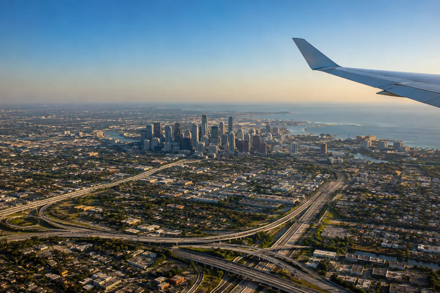 Houston from the air